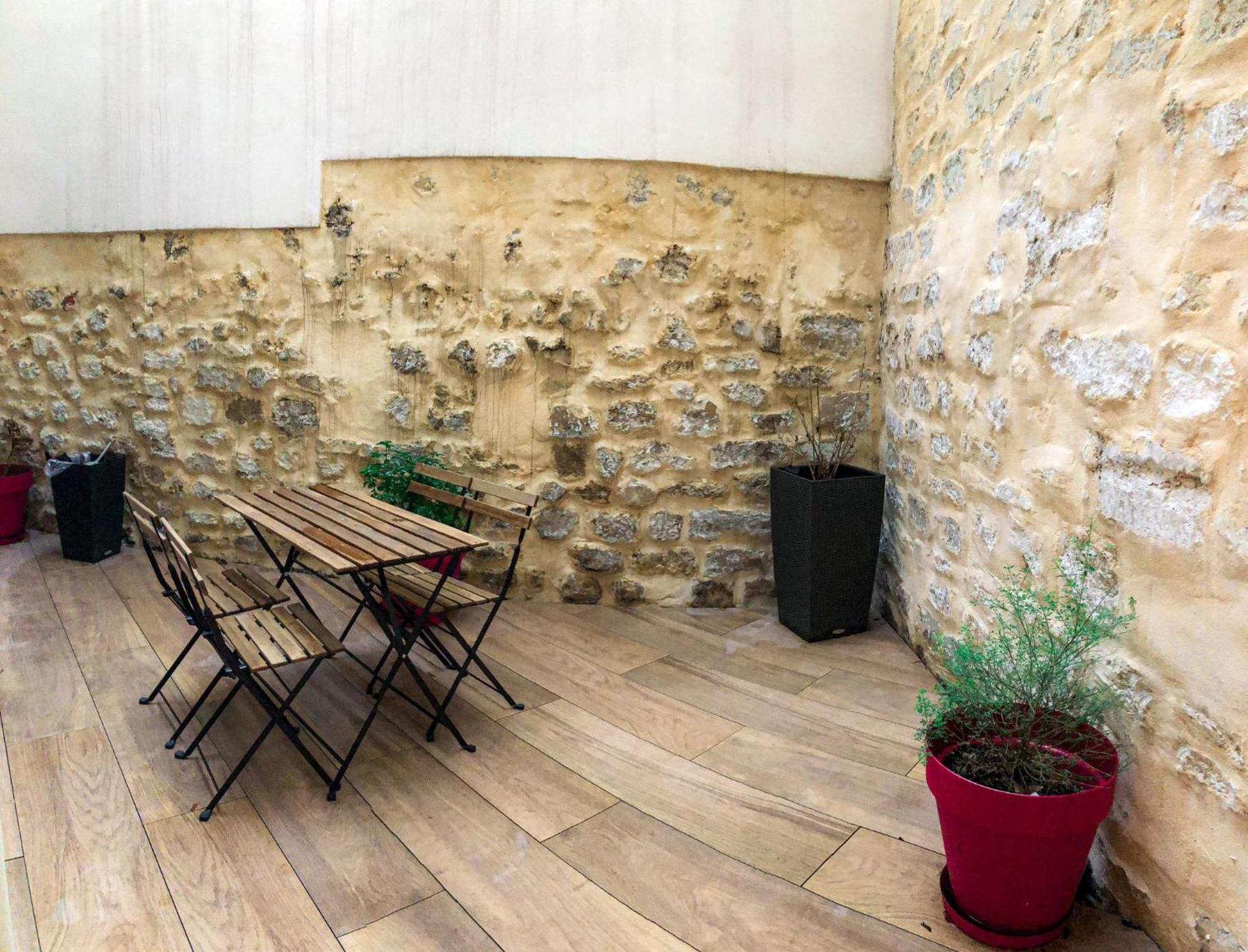 Charme Montmartre - Terrasse Privee Avec Vue Sur Le Sacre-Coeur - Parking Gratuit Apartment Paris Ngoại thất bức ảnh